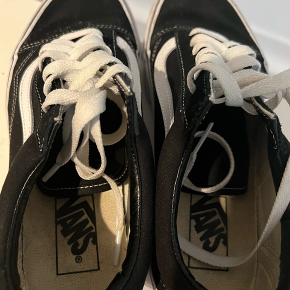Vans Old Skool Black Sneaker Shoes Mens  Sz 7.5 and WMS 9  (751505 - Picture 6 of 10